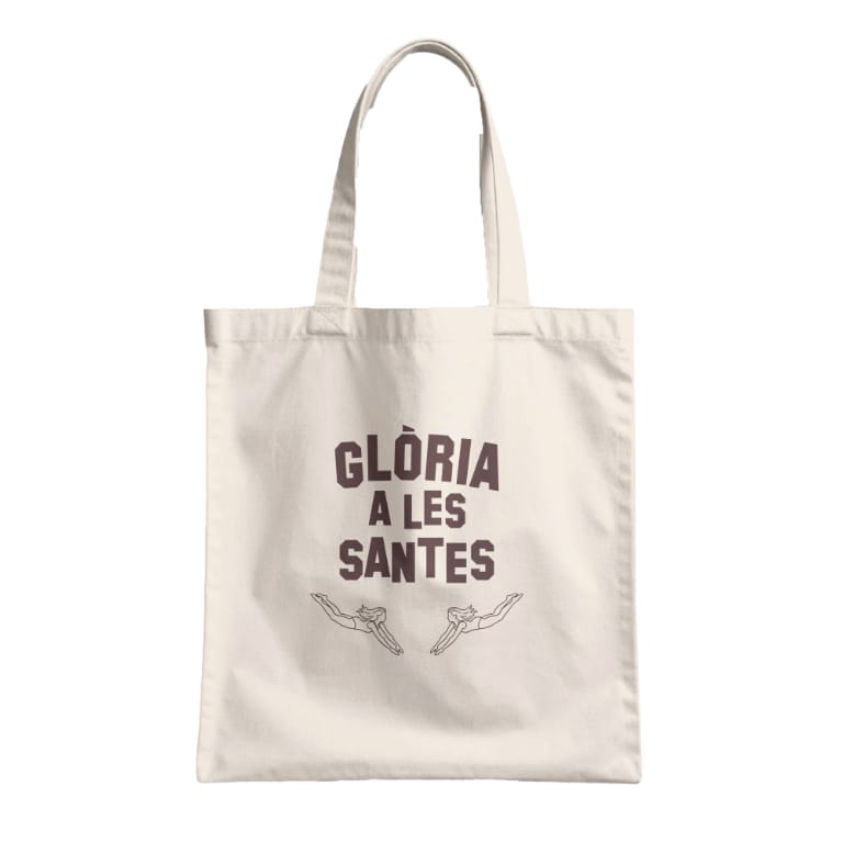 Bossa de tela Glòria a les Santes
